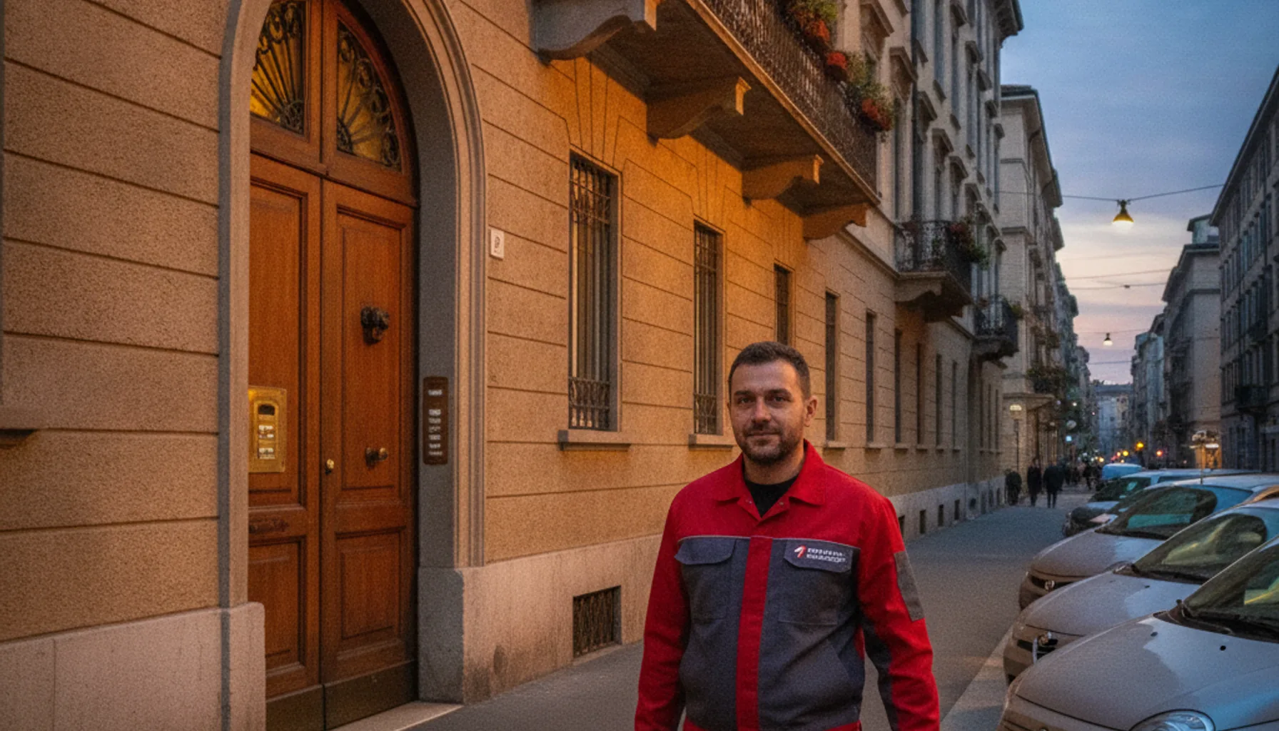 Elettricista che ripara un corto circuito a Milano - Pronto intervento 24/7